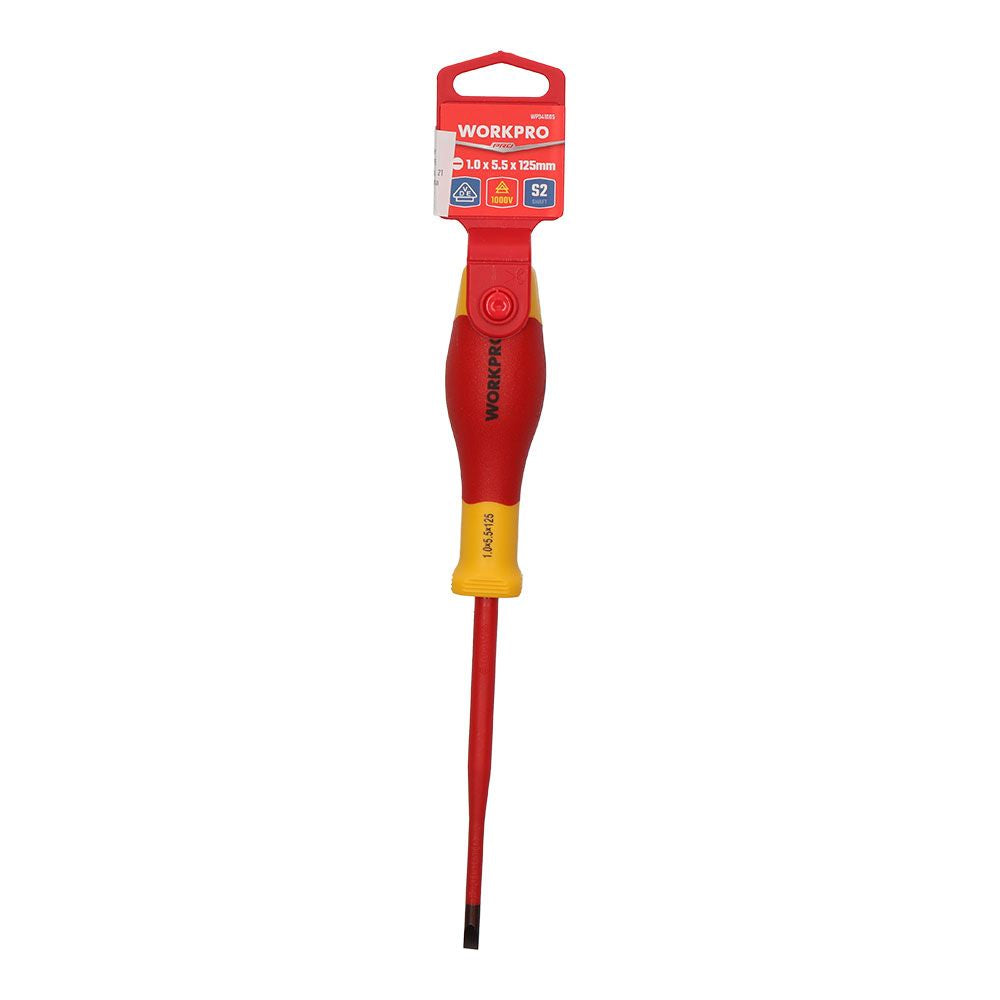 Destornillador plano aislado vde 1 x 5,5 x 125 mm