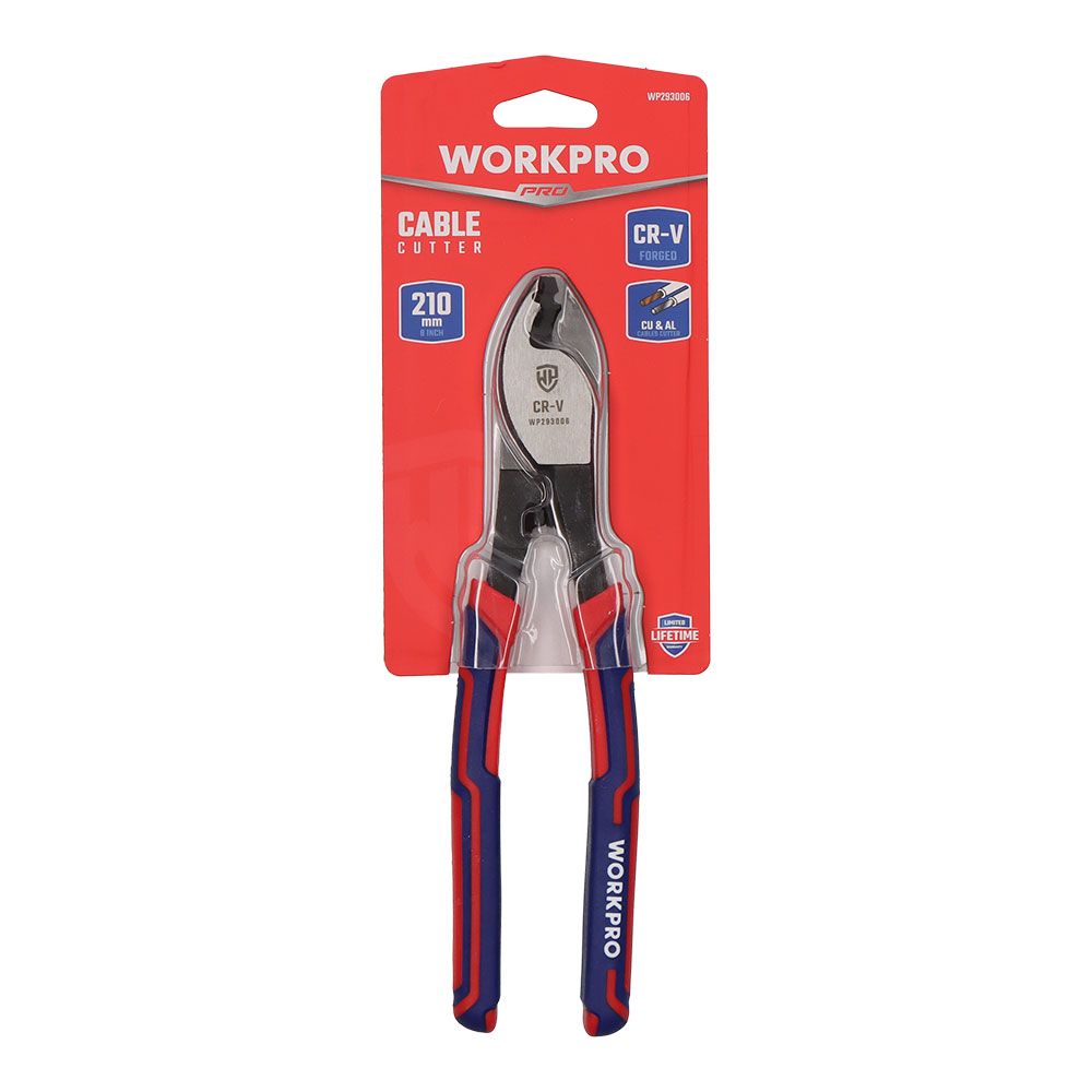 Alicates corta cable, 210 mm