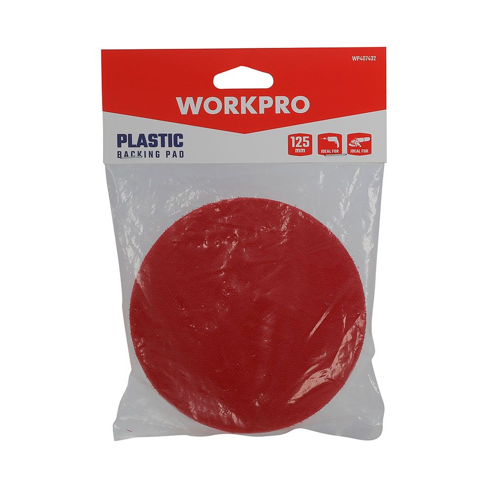 Plato para taladro ø125 mm, vástago 13 mm