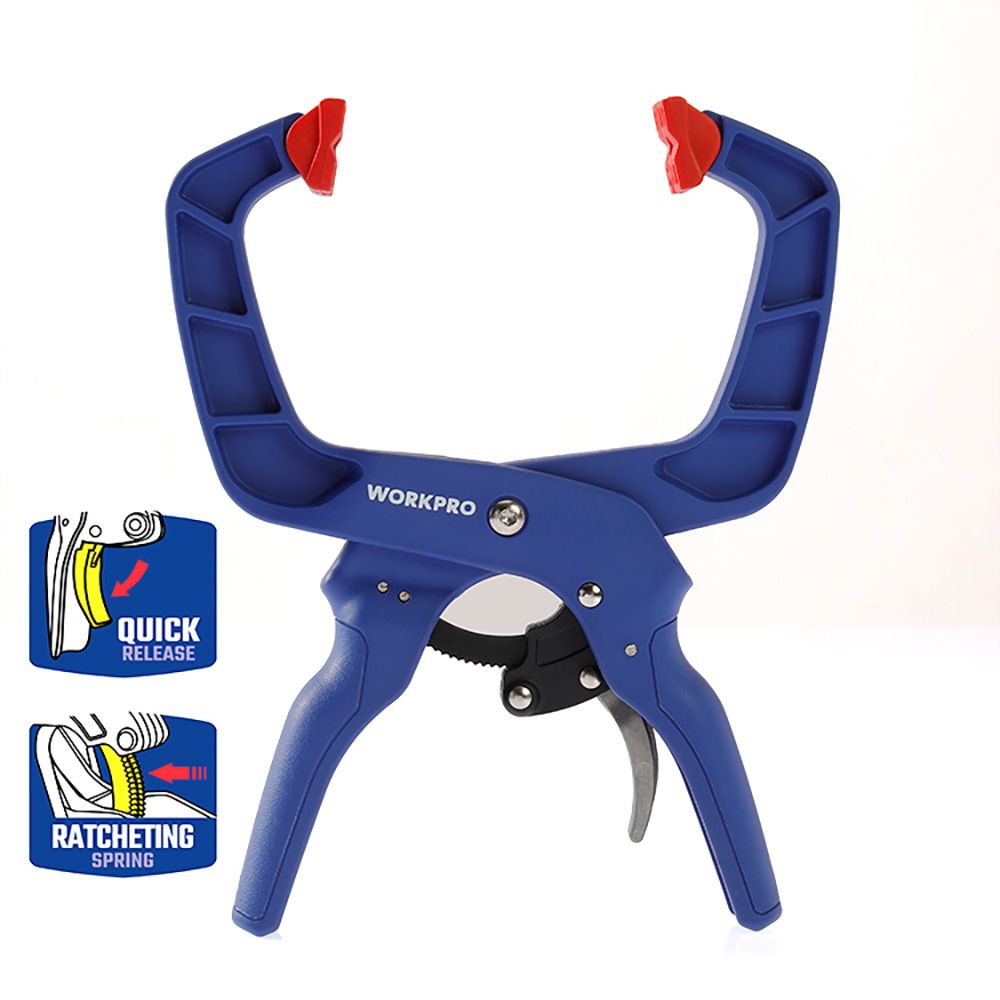Pinza de resorte con carraca, 50 mm - 2 pulg