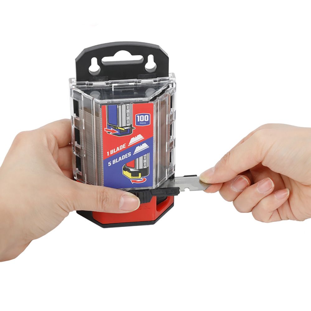 Cuchillas trapezoidales 100 unidades