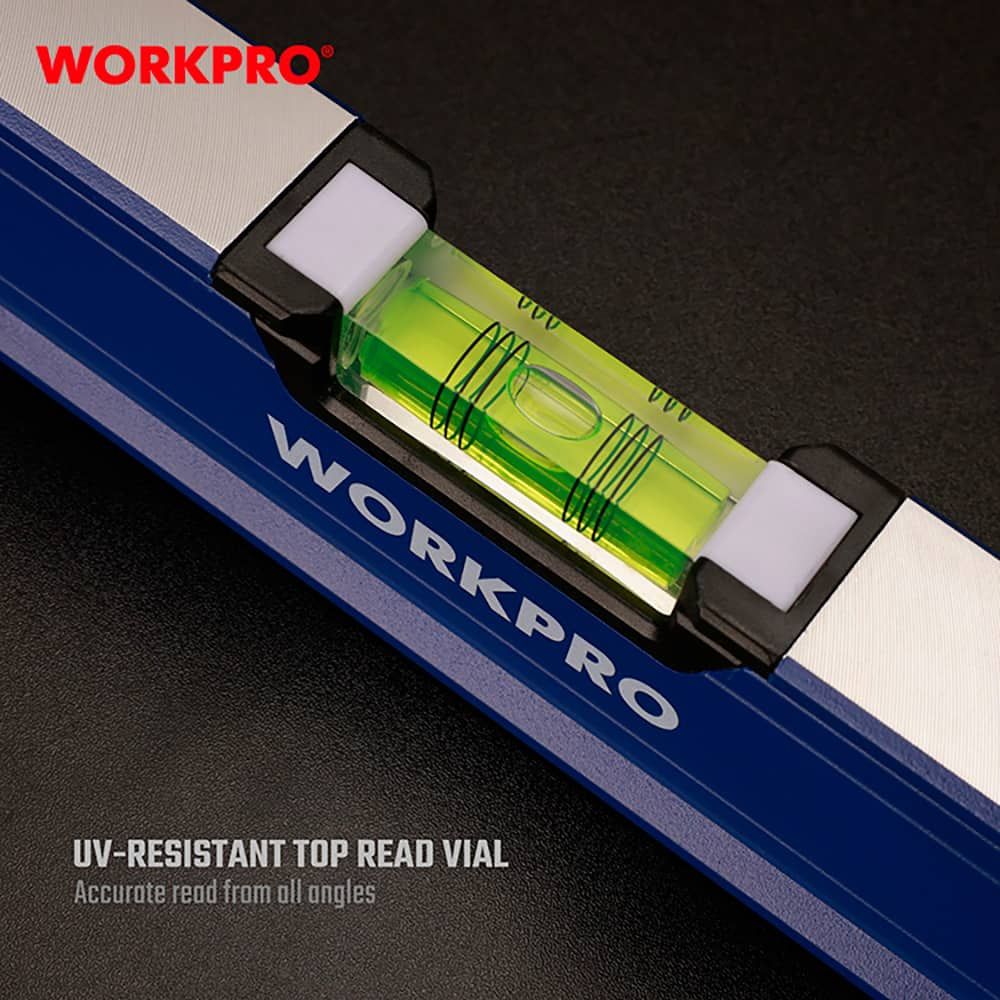 Nivel de burbuja pro con base magnética 90 cm