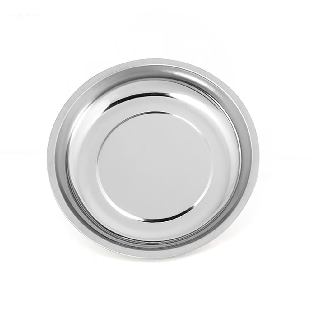 Bandeja metálica, magnética, redonda, 148 x 24 x 38 mm