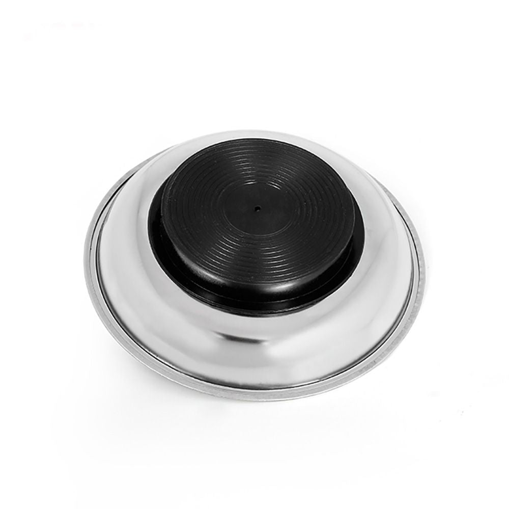 Bandeja metálica, magnética, redonda, 148 x 24 x 38 mm