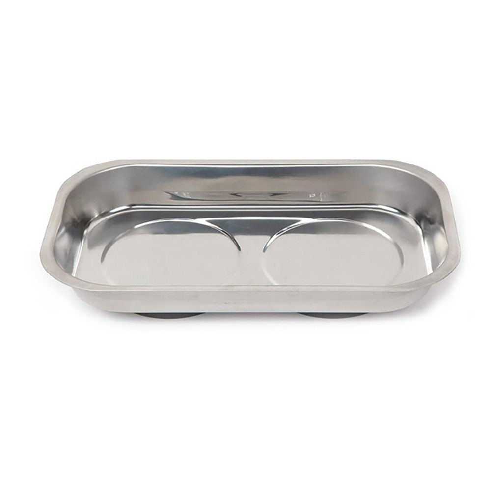 Bandeja metálica magnética, rectangular, 238 x 137 x 40 mm