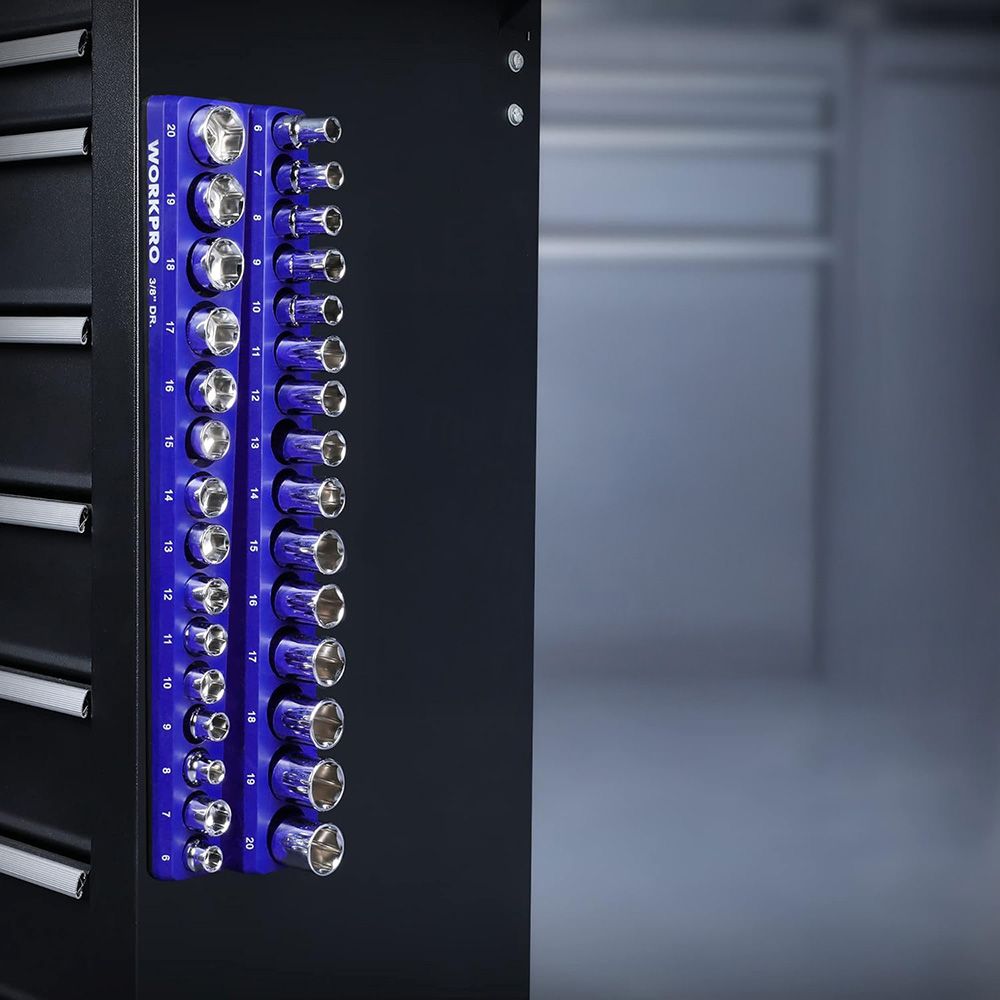 Organizador magnético vacío para vasos de 3/8 pulg estándar