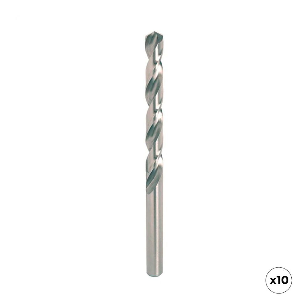 Broca para metal hss4341, rectificada, ø6,00 x 93,00 mm, 10 uds