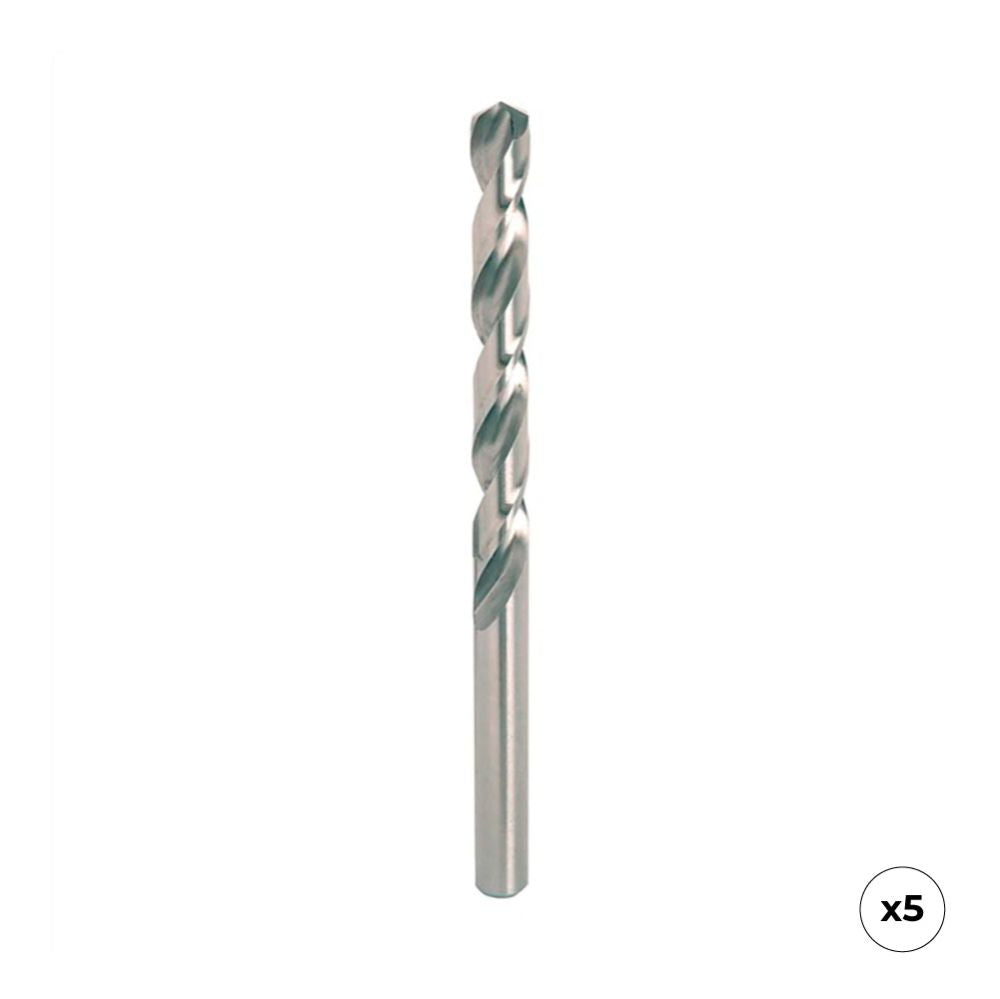 Broca para metal hss4341, rectificada, ø1,50 x 40,00 mm, 5 uds