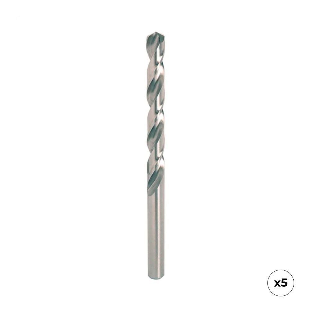 Broca para metal hss4341 rectificada, ø2,50 x 57,00 mm, 5 uds