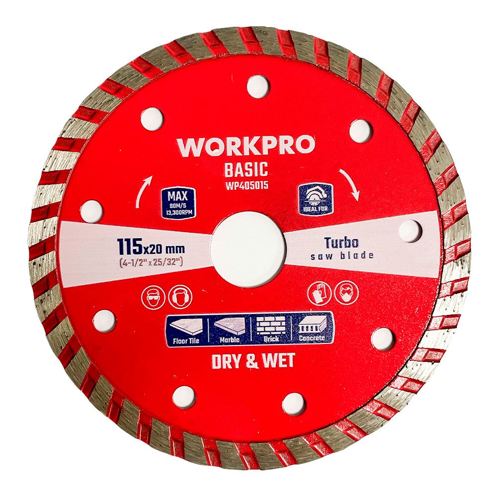 Disco diamantado continuo turbo basic, ø115 x 20 mm