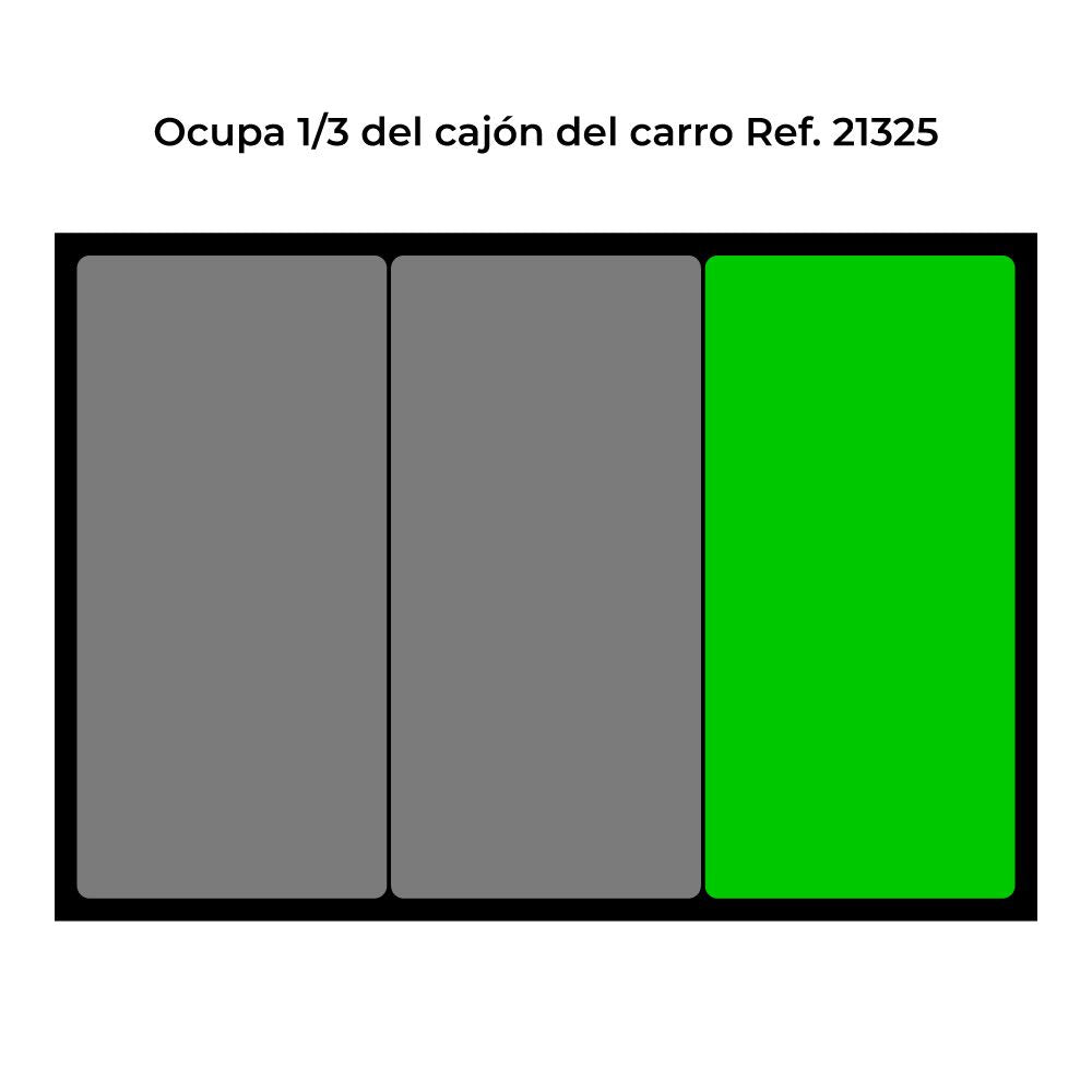 Llave fija de dos bocas, juego 11 piezas