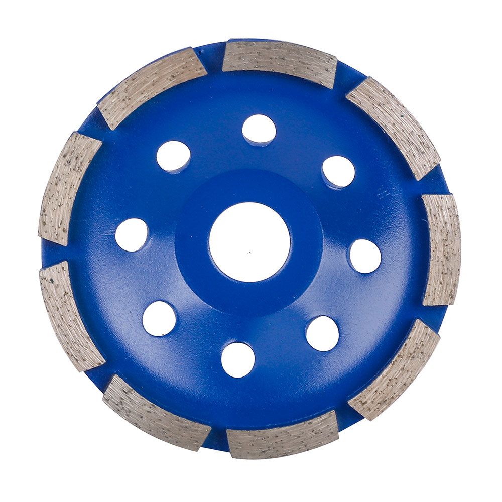 Muela copa diamantada segmentada 9 dientes profi ø115 x 22,2 mm