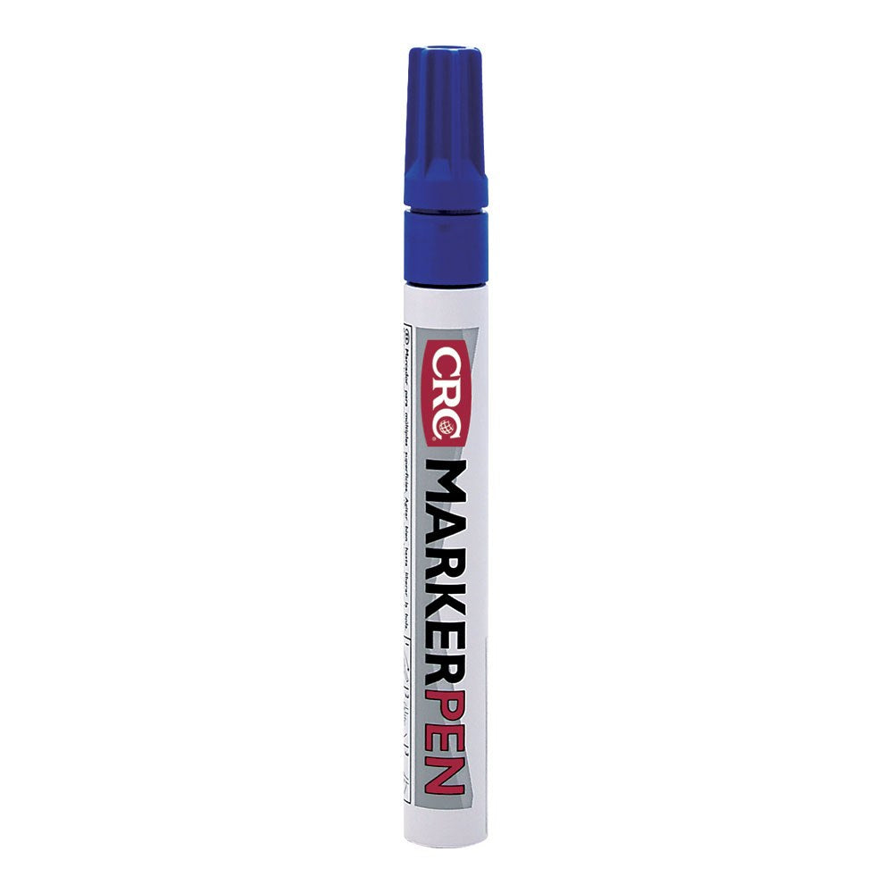 Markerpen, rotulador marcador permanente, color azul