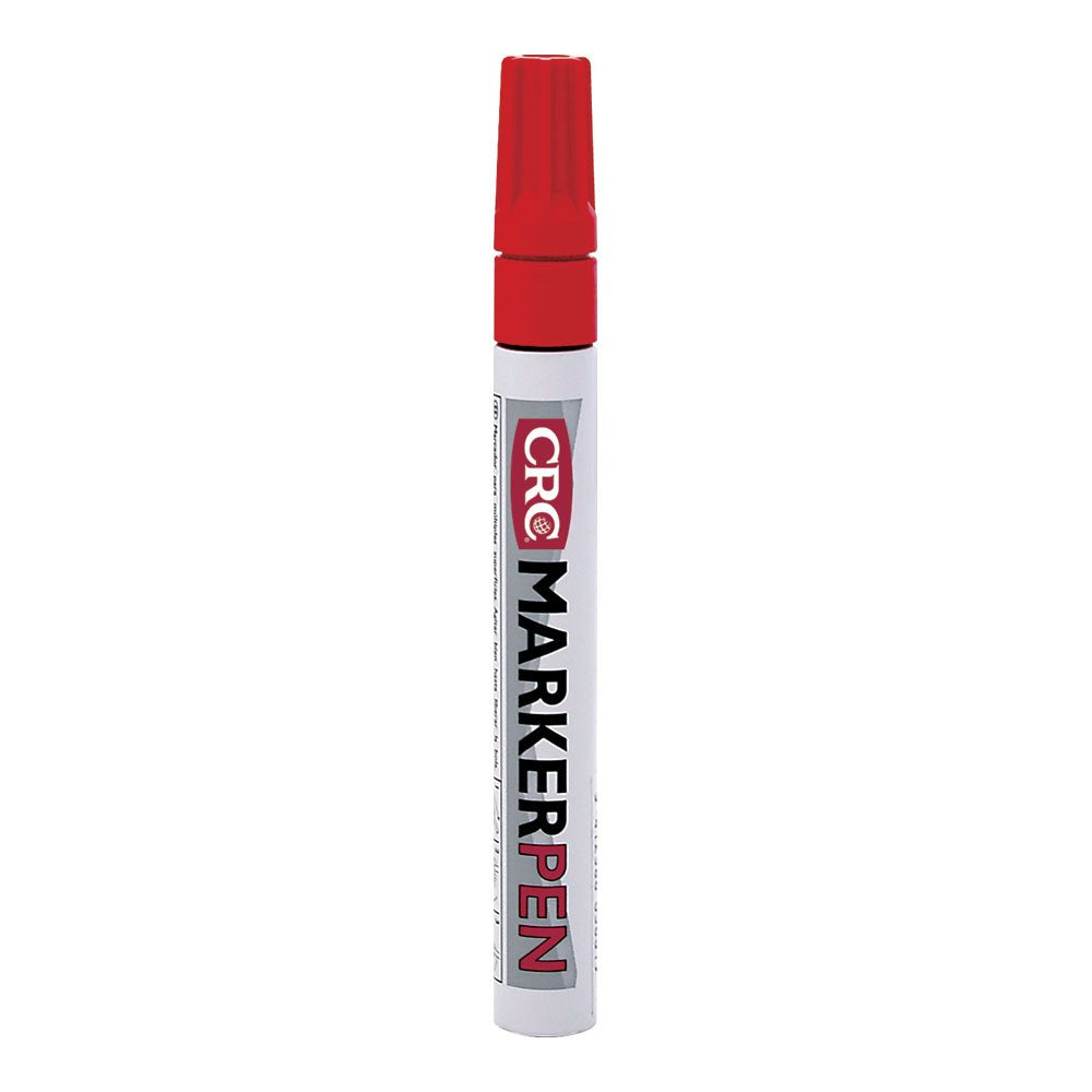 Markerpen, rotulador marcador permanente, color rojo