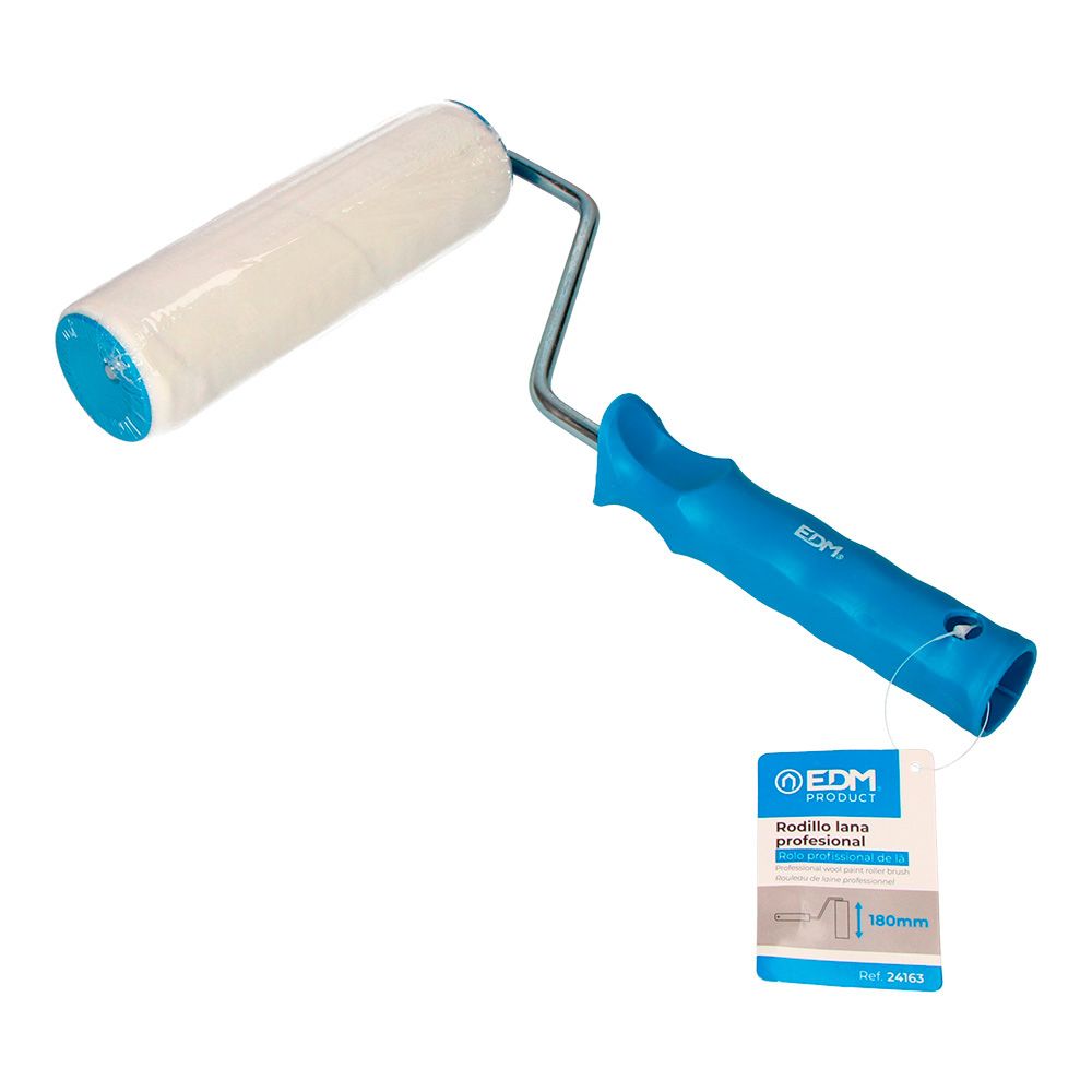 Rodillo profesional de lana 18 cm