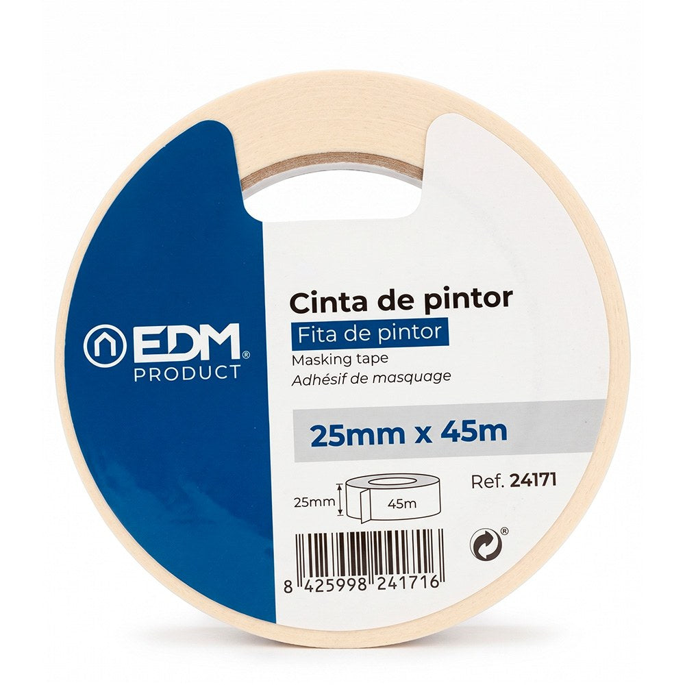 Cinta de pintor "kreep" 25 mm x 45 m
