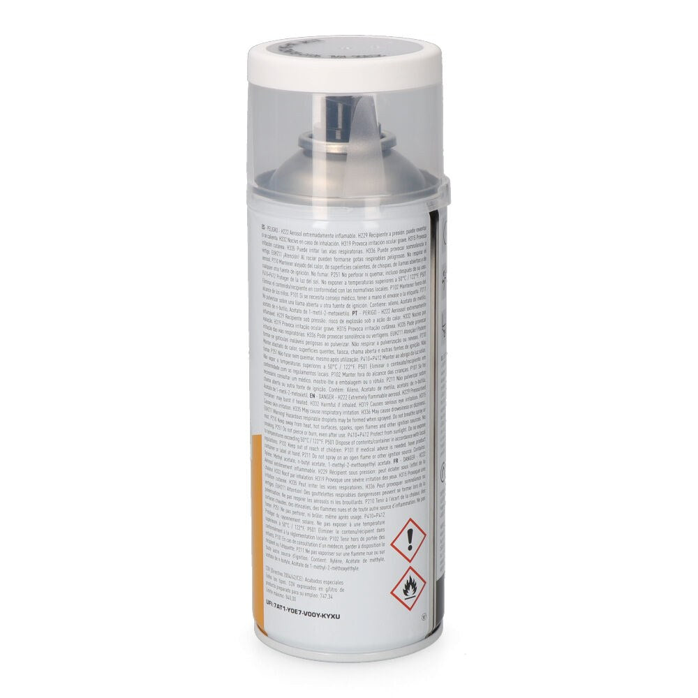 Pintura acrílica en spray ral 9010 blanco acabado mate, 300 ml