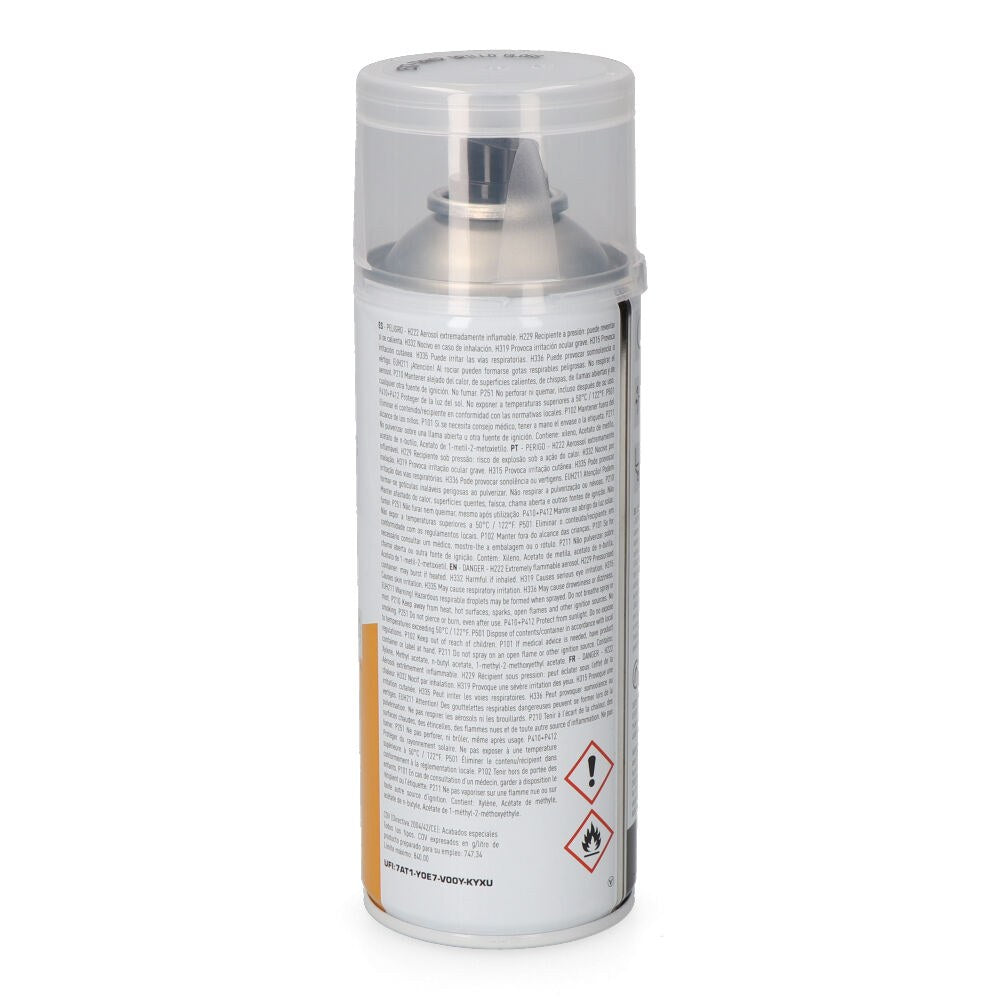 Barniz acrílico en spray transparente acabado brillante, 300 ml