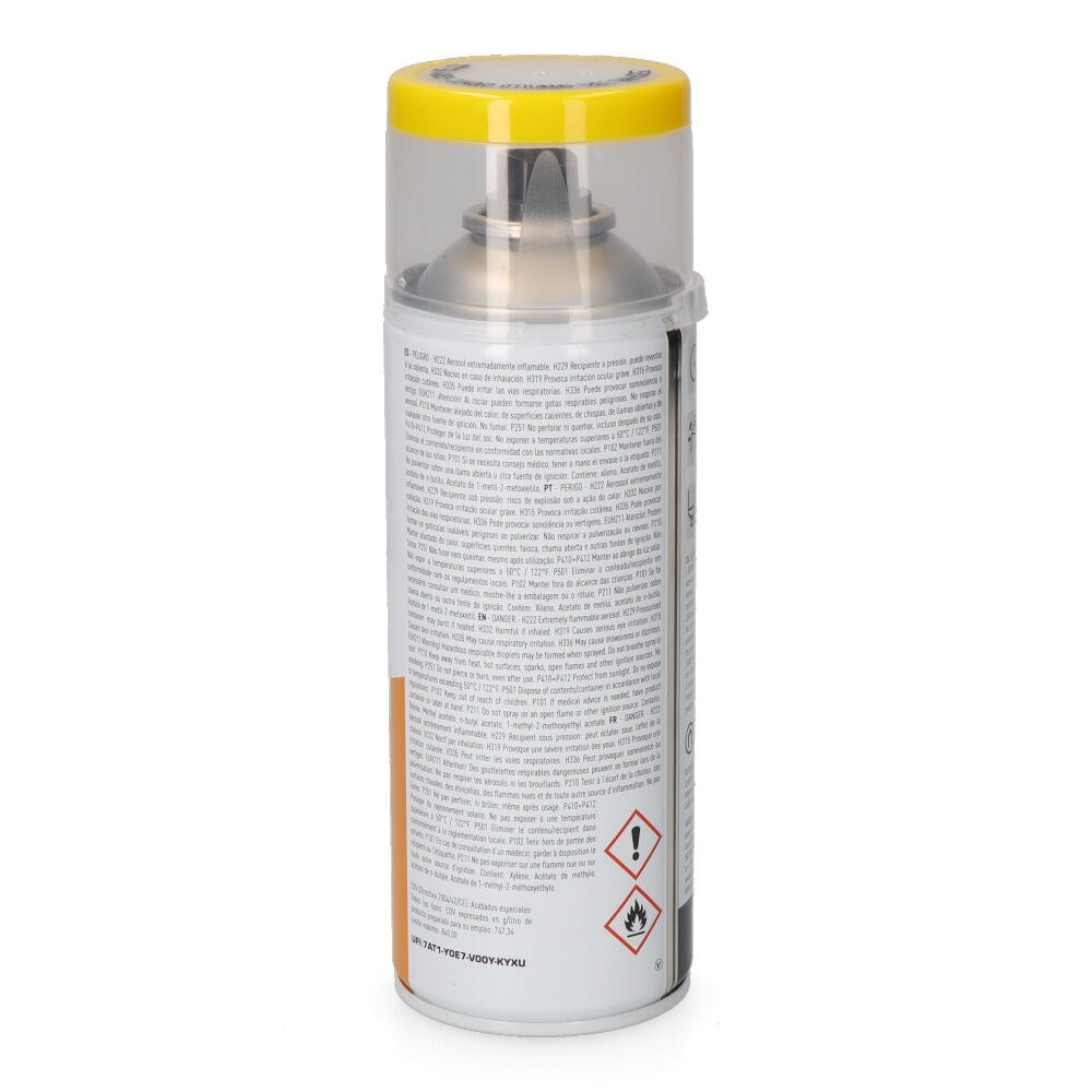 Pintura acrílica en spray ral 1021 amarillo cadmio acabado brillante, 300 ml