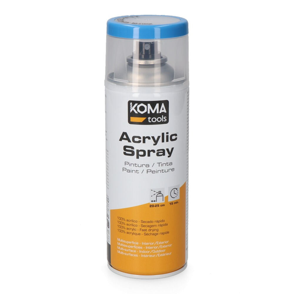 Pintura acrílica en spray ral 5015 azul cielo acabado brillante, 300 ml