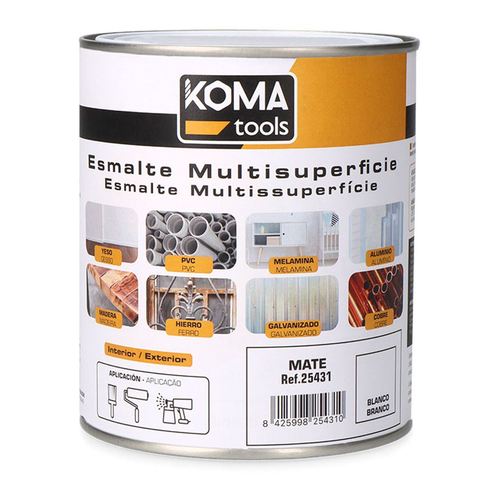 Esmalte multisuperficies blanco mate 750 ml