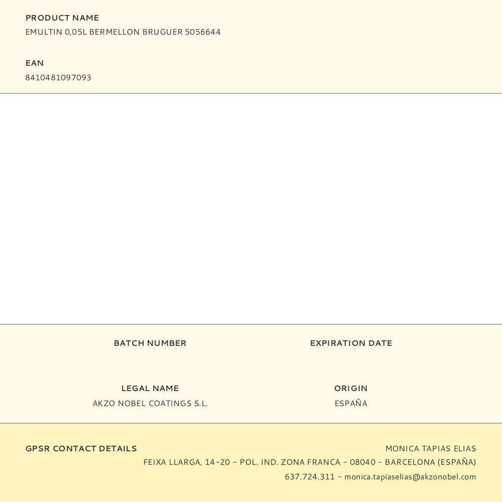 Colorante líquido superconcentrado emultin 50 ml bermellon