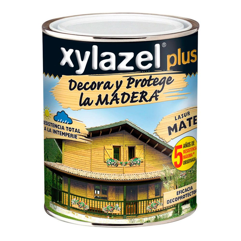 Protector madera plus decora nogal mate 750 ml