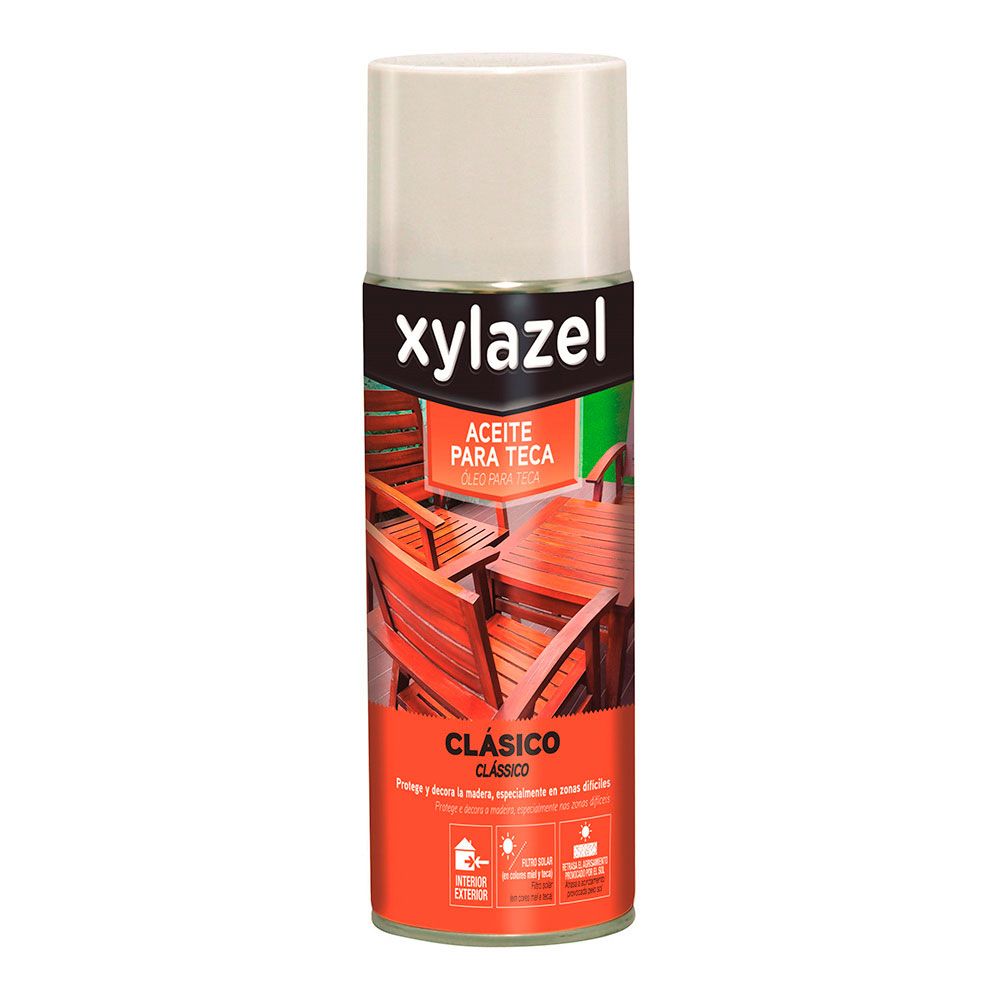 Aceite en spray para teca color teca 400 ml