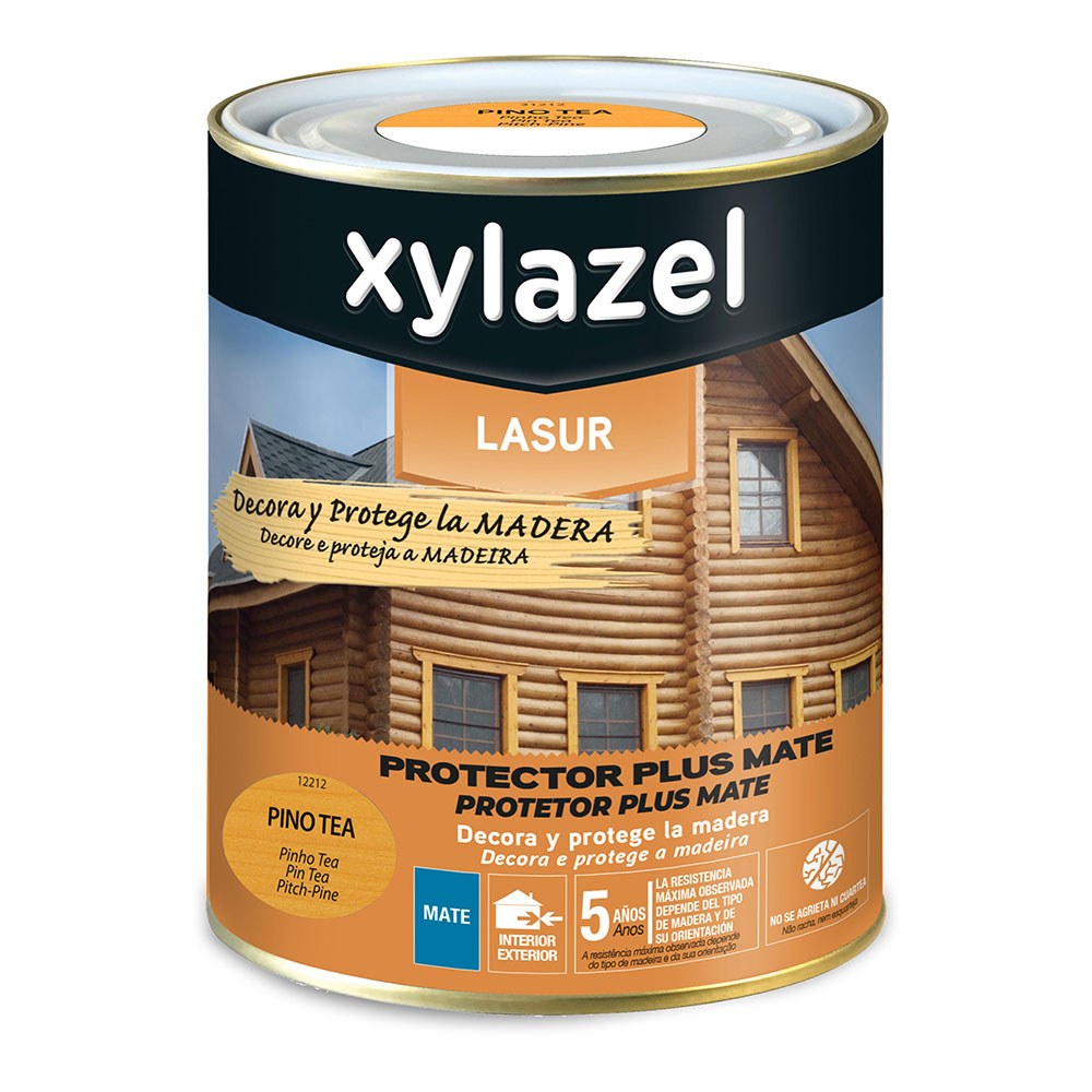 Protector madera plus decora pino tea mate 250 ml