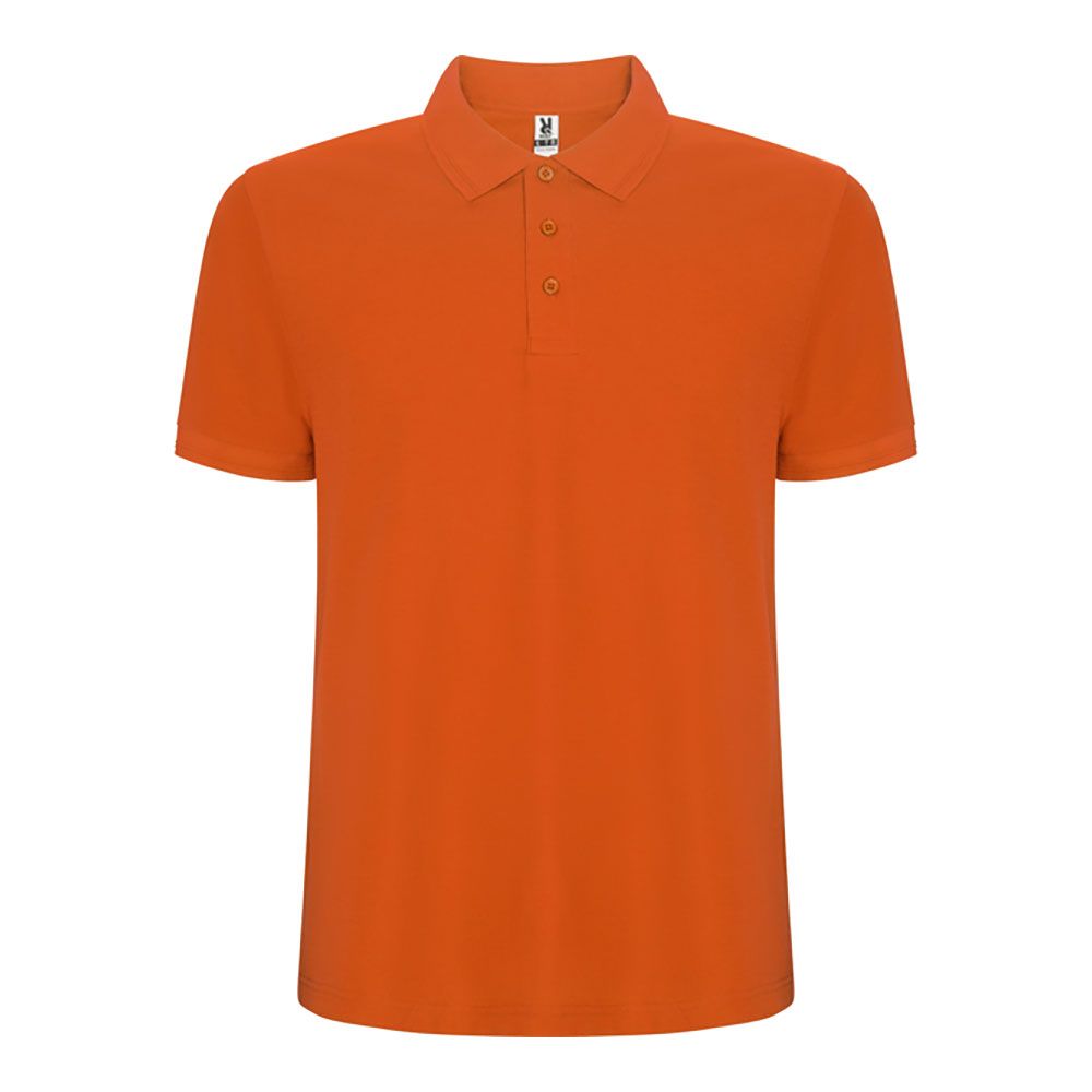 Polo pegaso premium naranja t.m