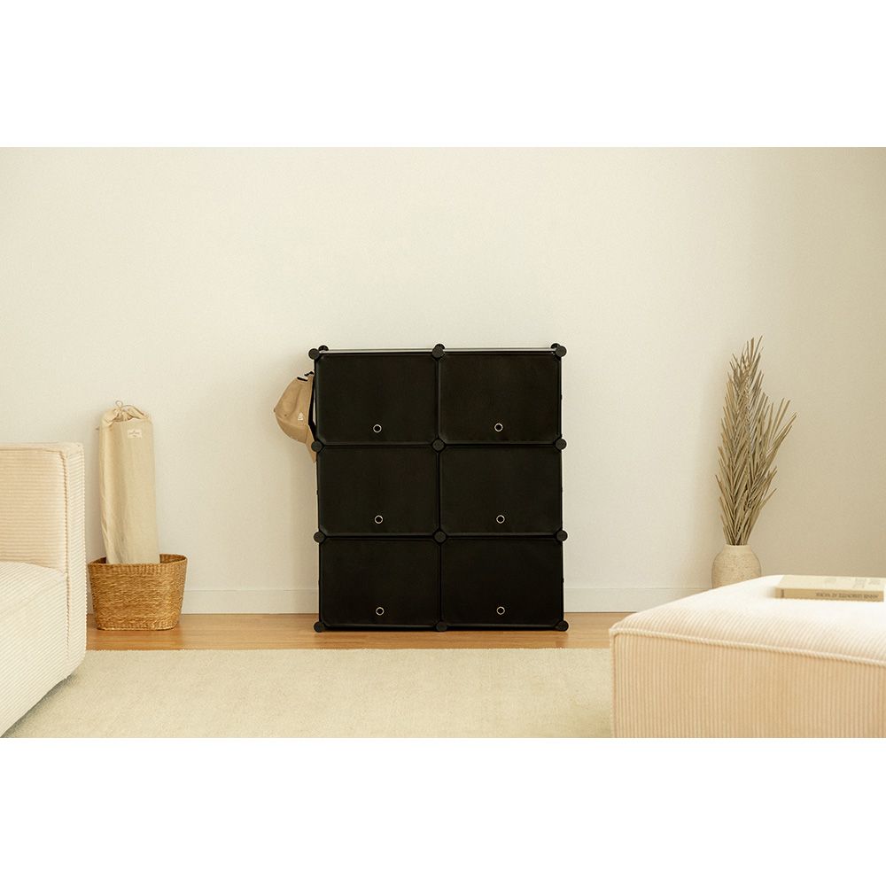 Zapatero modular cube c6 negro