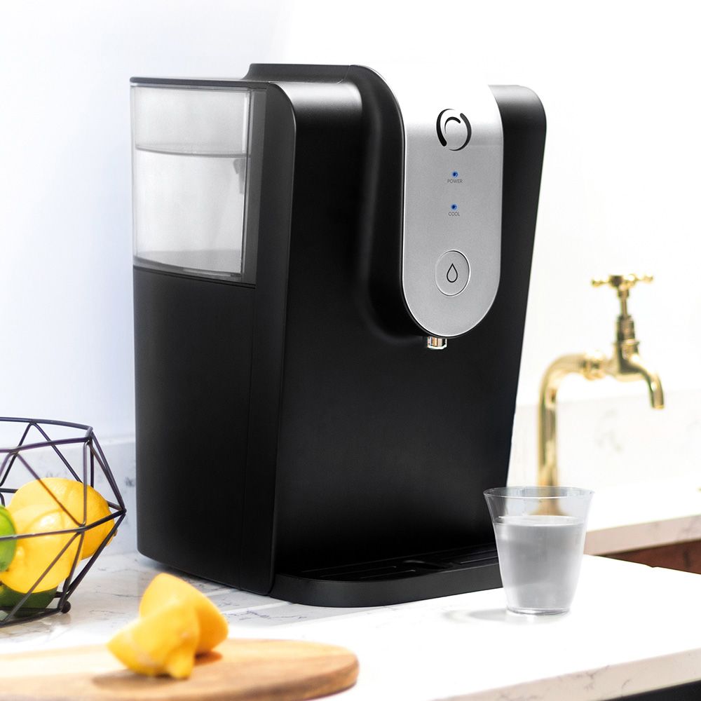 Dispositivo que filtra y enfría el agua del grifo, 264 x 364 x 428 mm