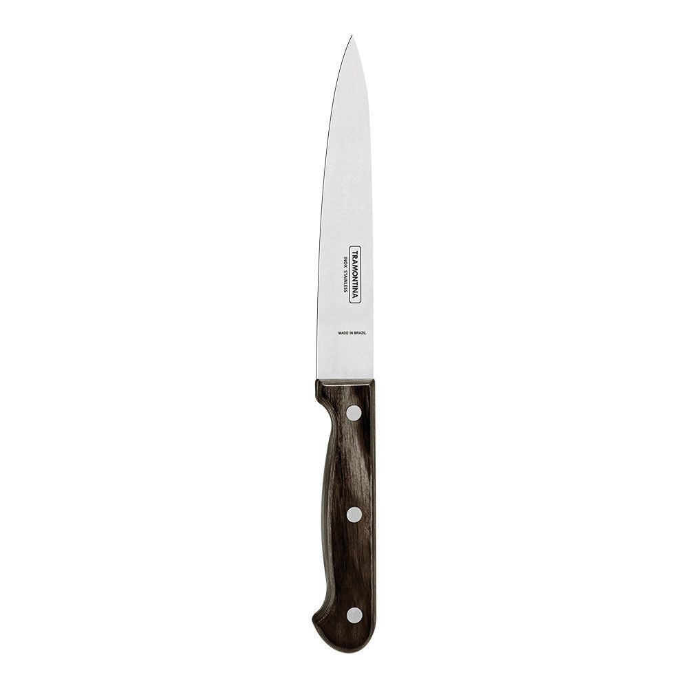Cuchillo polywood castaño para cocina 15 cm