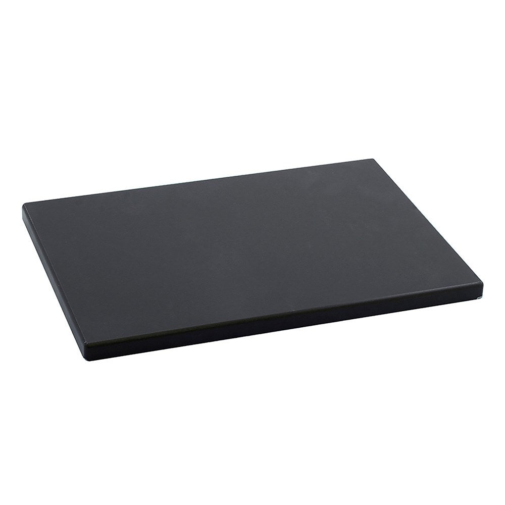Tabla de corte en polietileno, negra, 33 x 23 x 1,5 cm