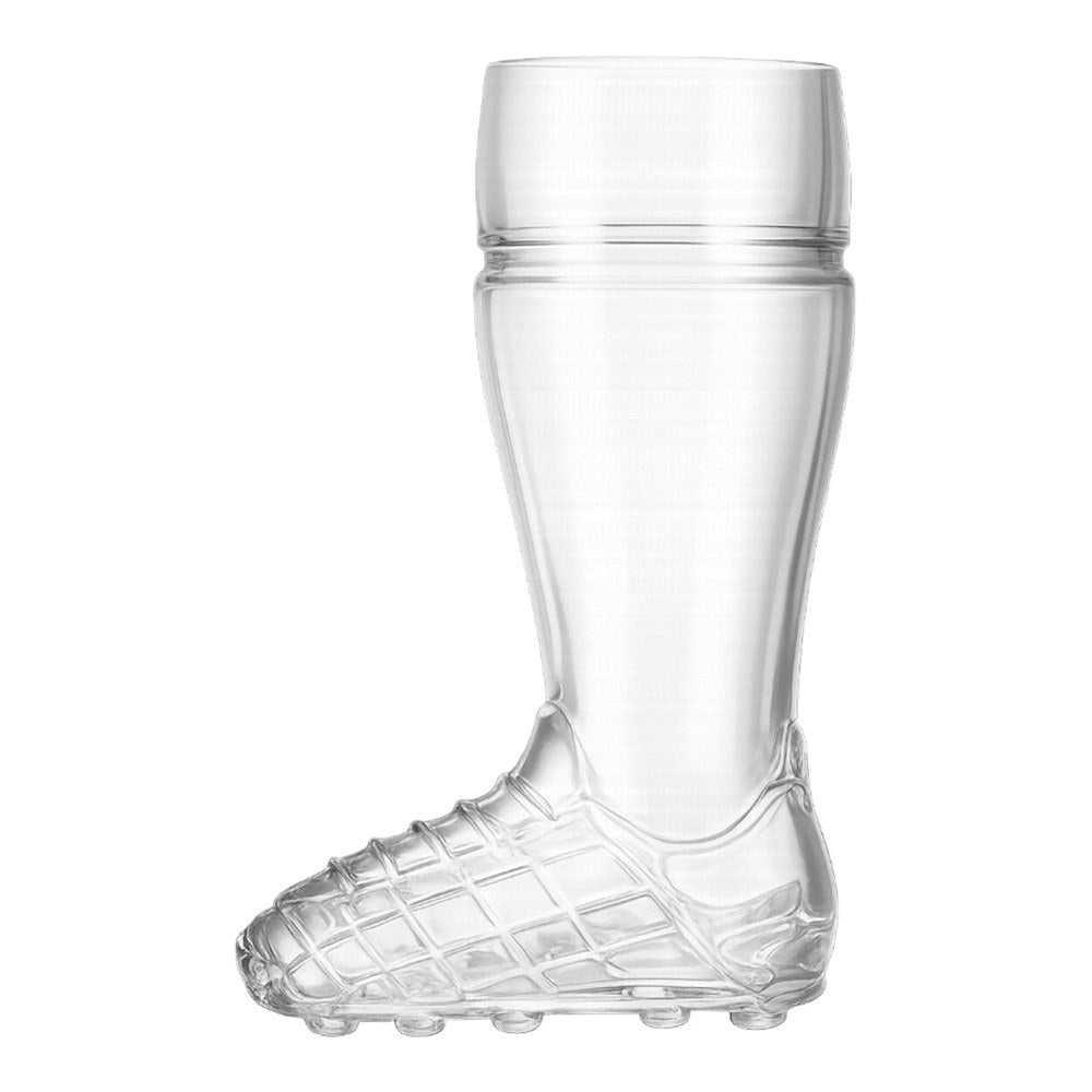 Jarra bota de fútbol, de cristal, 0,3 l