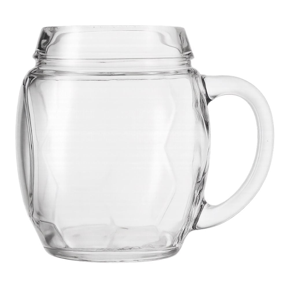 Jarra balón de fútbol, de cristal, 0,5 l