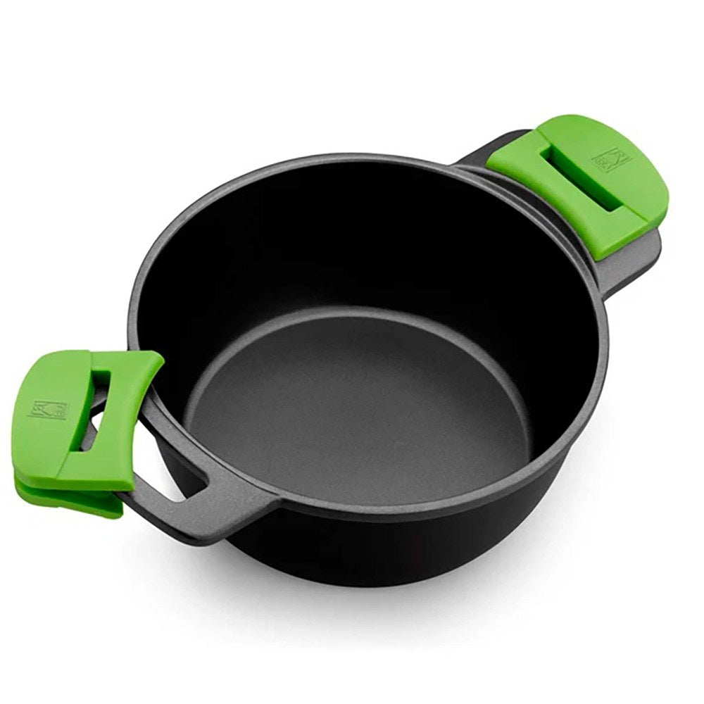 Cacerola alta de aluminio fundido con antiadherente tricapa innovation prior ø32 cm