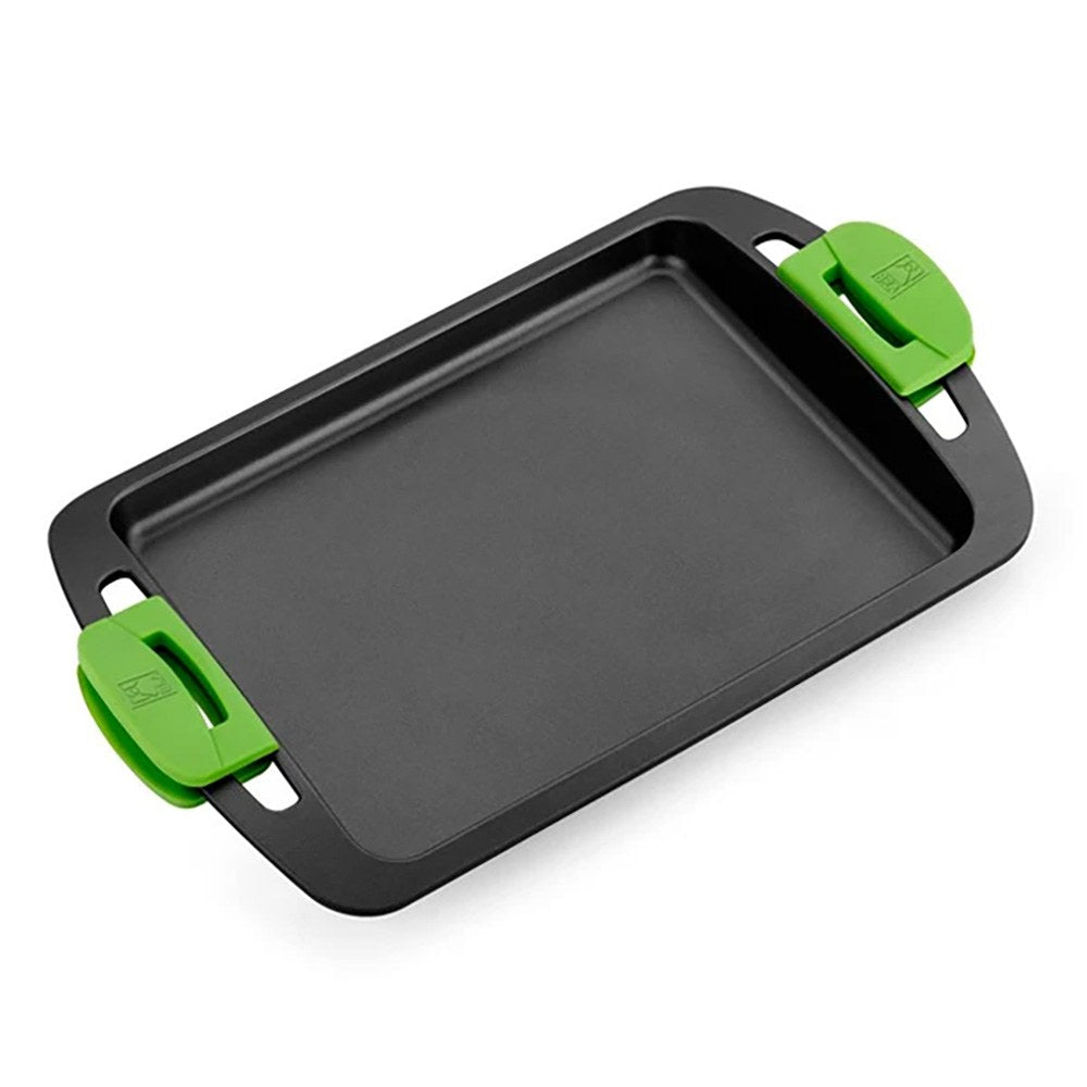 Plancha lisa de aluminio fundido con antiadherente tricapa innovation prior 40 cm