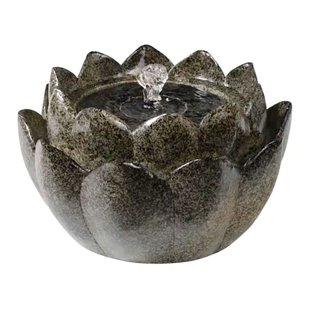 Fuente solar en forma de flor, para exterior, ø23 x 14 cm