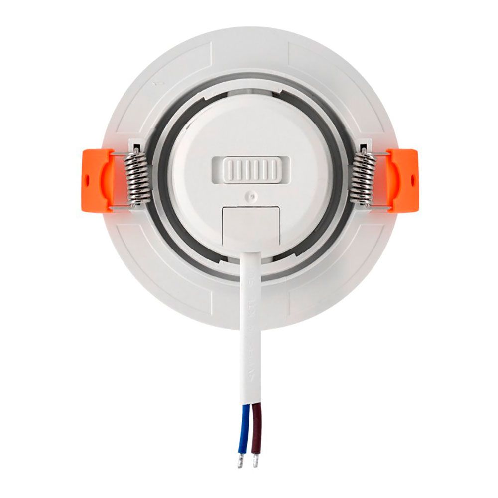 Downlight led, empotrable, redondo, sylt, 7 w, 3cct, 600 lm, color blanco, ø8,5 cm