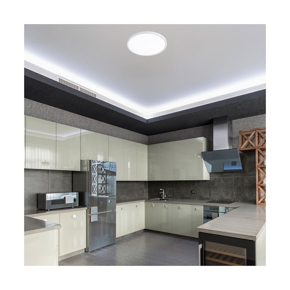 Plafón led circular, mery, 24 w, 3cct, 2420 lm, blanco, ø30 x 2,5 cm