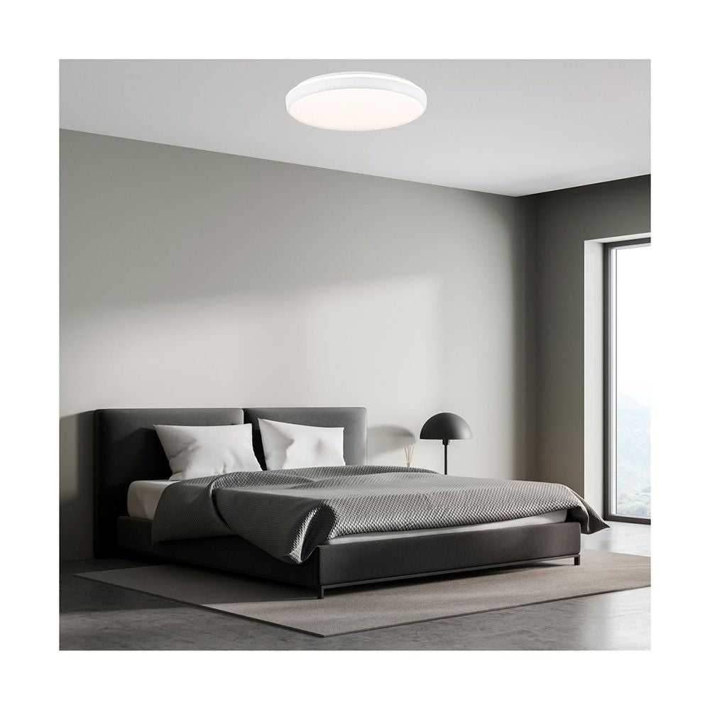 Plafón led circular, charly, 80 w, 3cct, 8800 lm, blanco, ø60 x 7 cm