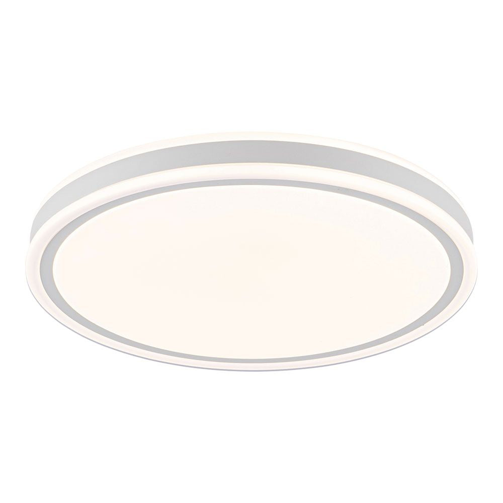 Plafón led circular, targes, 80 w, 3cct, 8800 lm, blanco, ø60 x 6,5 cm