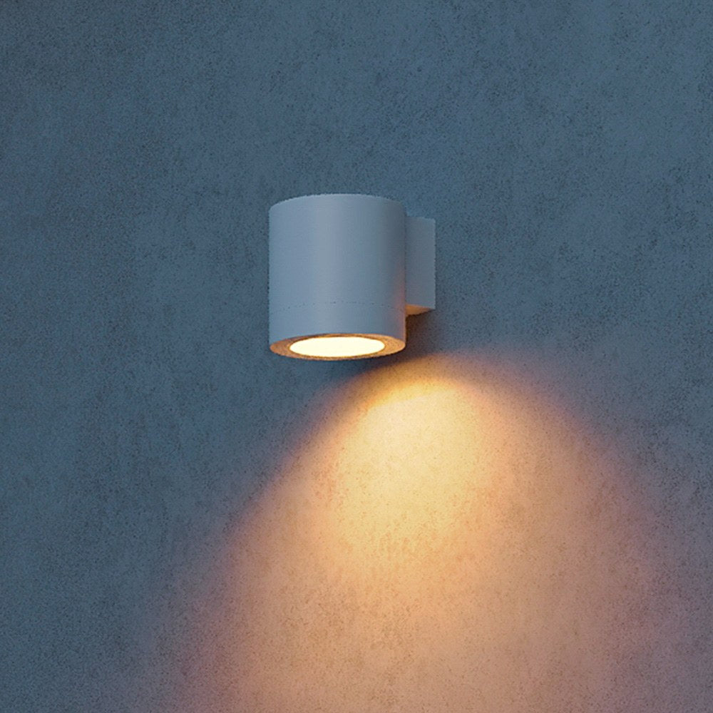 Aplique de exterior led fylx 5 w, blanco