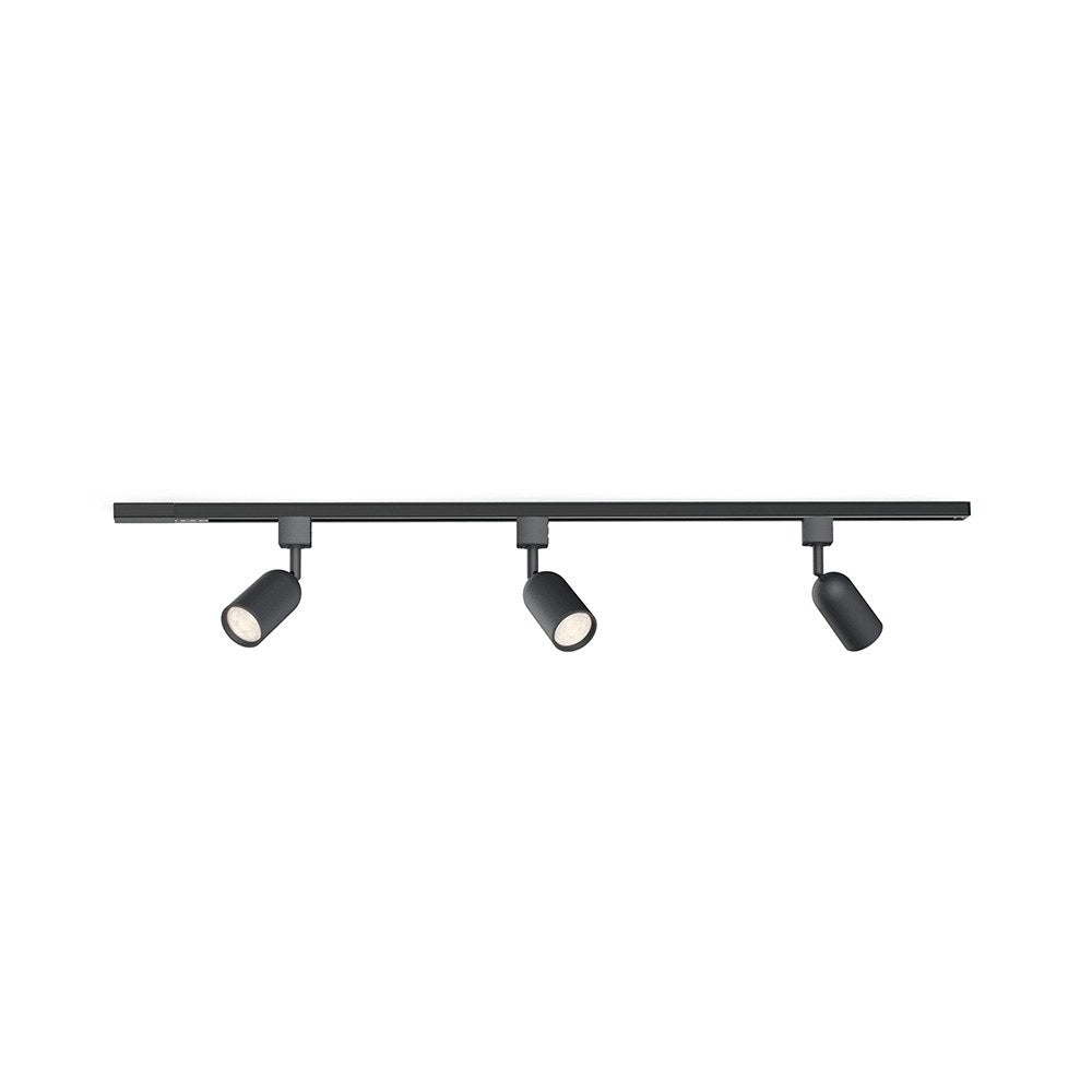 Sistema de riel easylink 3 proyectores, shea, 5 w, negro