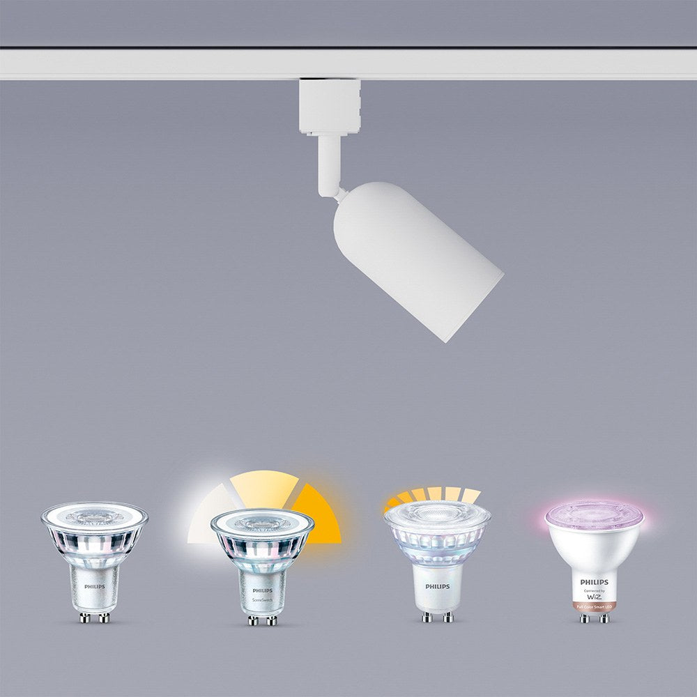 Sistema de riel easylink 3 proyectores shea, 5 w, blanco