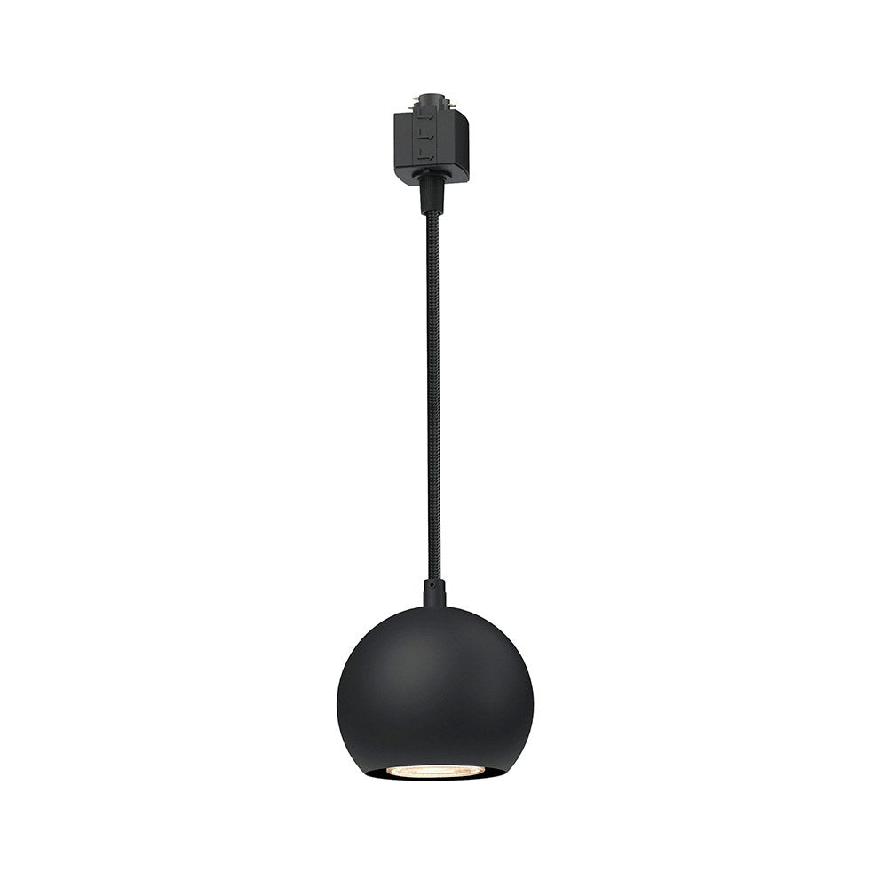 Lámpara easylink de techo, suspendida, colby gu10, negra, ø100 x 1360 mm