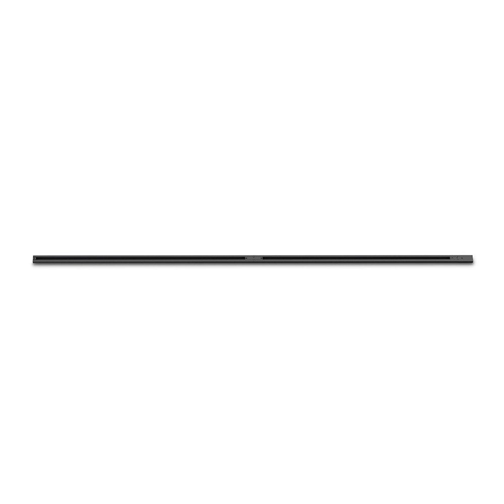 Riel de extensión easylink 2 uds x 1 m con alimentación, negro