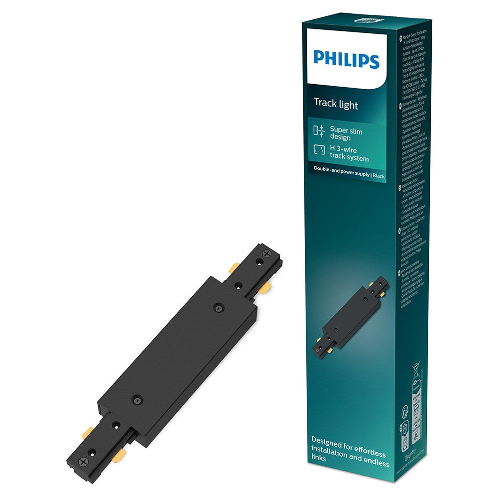 Fuente de alimentación doble easylink, negra