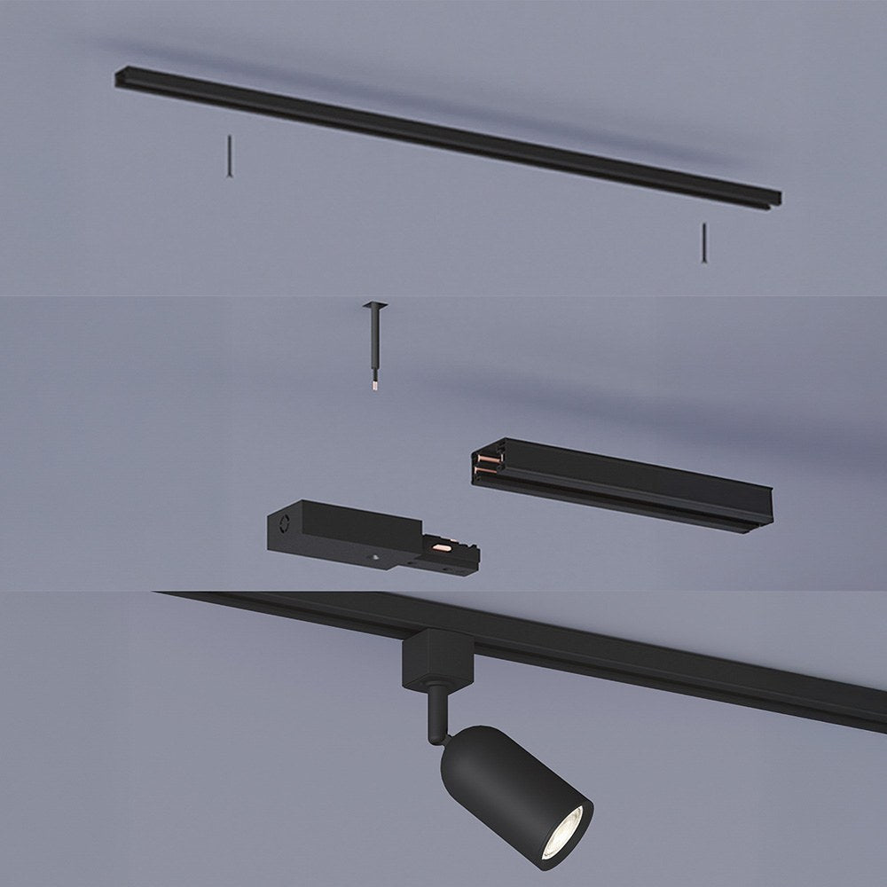 Conector en t easylink, negro